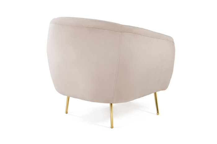 Atelier Del Sofa Sillón Orejero Beige 70x82x82 cm